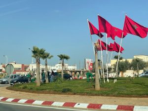 مدارة مطار"فاس-سايس" صورة خاصة "بالميادين نيوز"